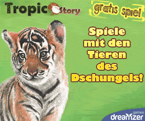 Tropicstory: gratis Spiel auf Internet, sich um ein Tier kümmern